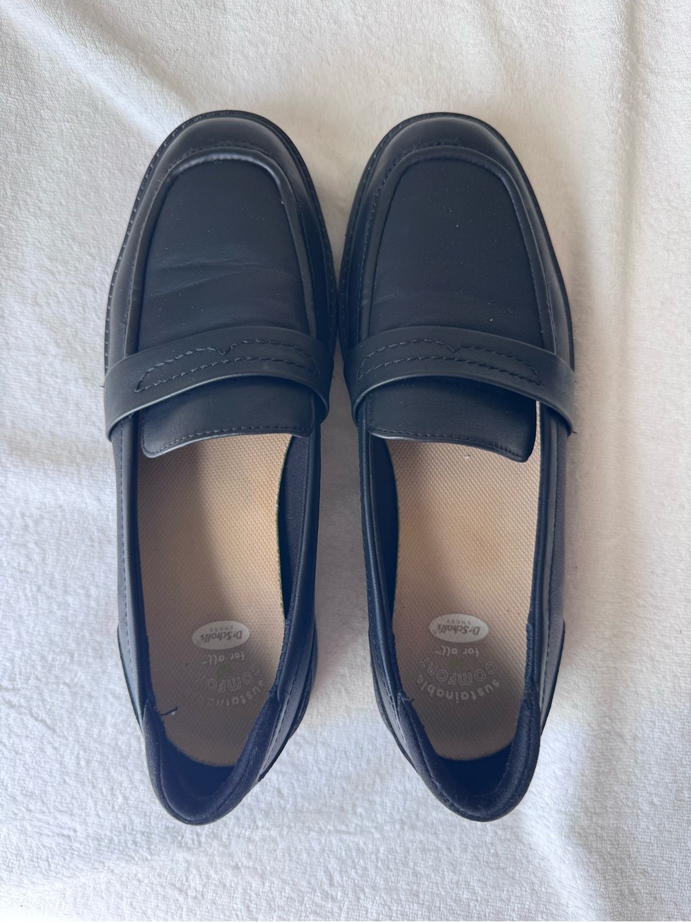 Dr Scholl’s Black Leather Loafers | 8M - Women’s